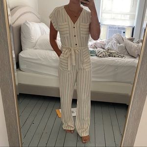 Striped Jumpsuit